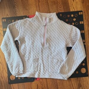 Crewcuts Quilted quarter-zip Sweatshirt